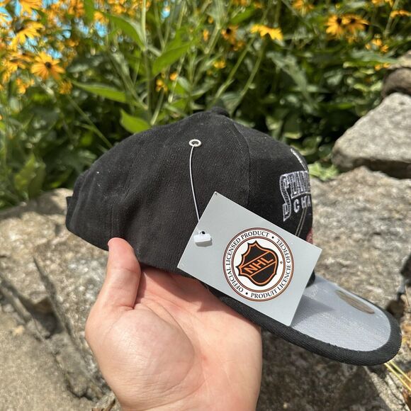 Starter Detroit Red Wings 1998 Stanley Cup Champs Locker Room Hat Cap NEW W Tags - Picture 4 of 6